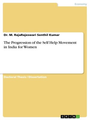 cover image of The Progression of the Self Help Movement in India for Women
